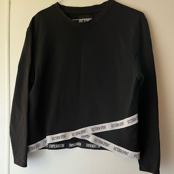 Victoria Secret’s Sports Logo Trim Sweater Size XLarge - Picture 6 of 9